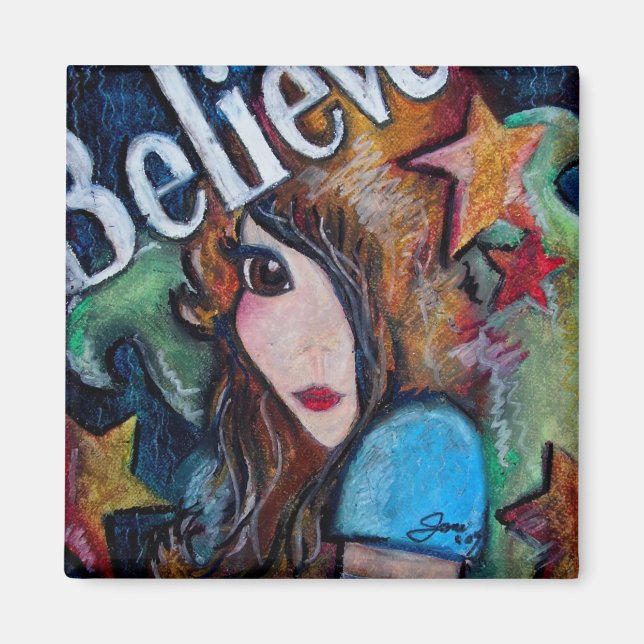 Íman Acredite Em Fadas (Frente)