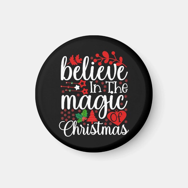 Íman Acredite Na Magia Do Natal-84604 (Frente)