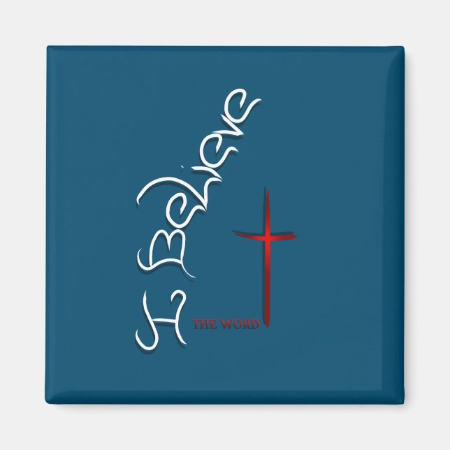 Íman Acredite Na Palavra De Deus (Frente)