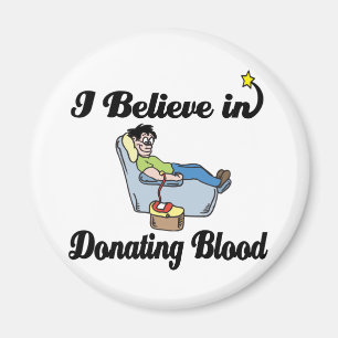 Íman acredito em doar sangue