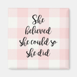 Íman Acreditou que poderia assim que picou o ímã