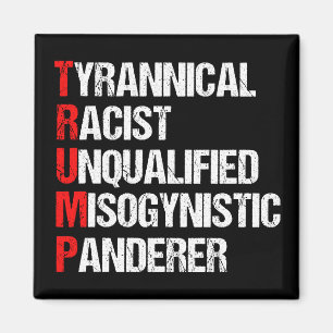 Íman Acrônimo engraçado do anti trunfo