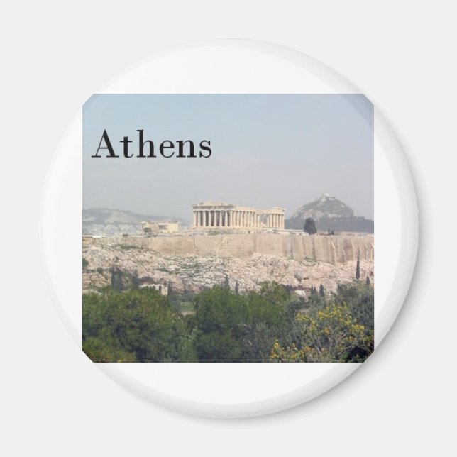 Íman Acrópole Atenas grécia (Frente)
