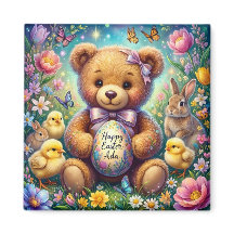 ADA ~ Feliz Páscoa ~ Ursinhos Chicks Coelhos ~ 