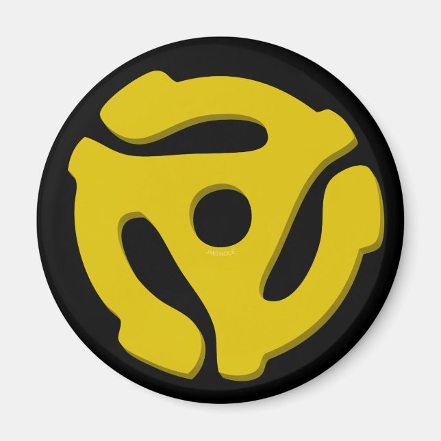 Íman Adaptador 45 Record (Frente)