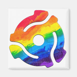 Íman Adaptador de registro plástico SlipperyJoe de 45 R