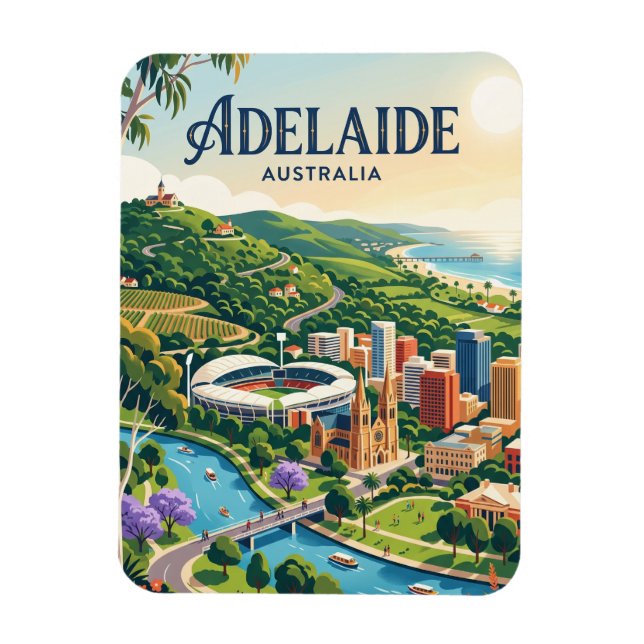Íman Adelaide Austrália (Vertical)