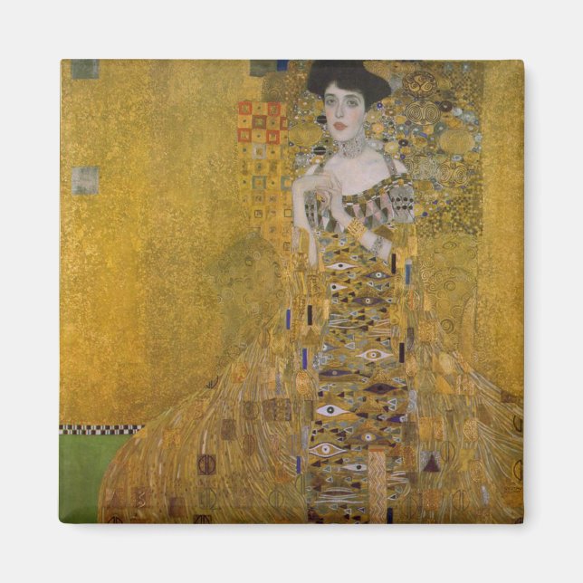 Íman Adele Bloch Bauer por Gustav Klimt (Frente)