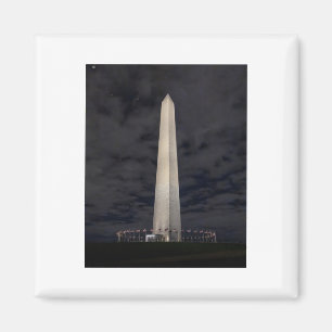 Íman Adesivo do Monumento a Washington à Noite