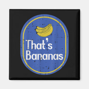Íman Adesivo Isso É Banana Fantasia de Fruta para o Hal