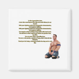 Íman Adesivo Jone Cena Você Não Me Vê