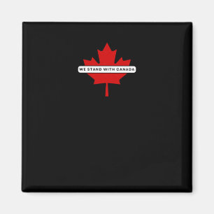 Íman Adesivo Nós Apoiamos o Canadá