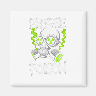 Íman Adesivo Toxic Skull Drifter