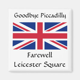 Íman Adeus Piccadilly, Praça Leicester de despedida!