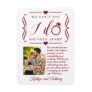 Íman Adiamento de Casamento de Seis Pés Diferente da Da