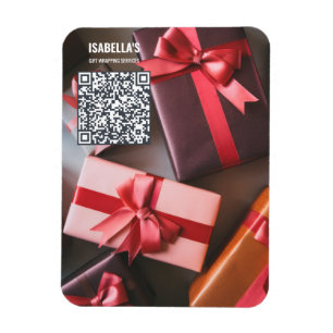 Íman Adicionar Código QR de Foto Comercial