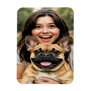 Íman Adicionar Foto de Bulldog Francês Personalizar