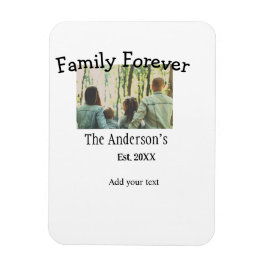 Íman Adicionar nome de família foto ano rusticidade fer