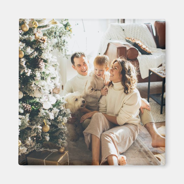 Íman Adicionar Sua Própria Foto (Frente)