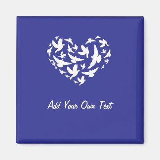 Íman Adicionar texto e personalizar Imã de geladeira az