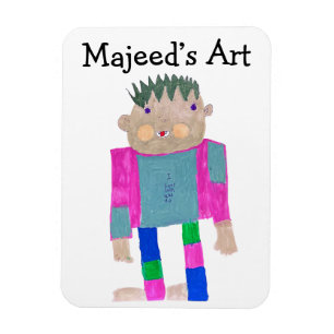 Íman Adicione a Arte do seu Filho a isso 