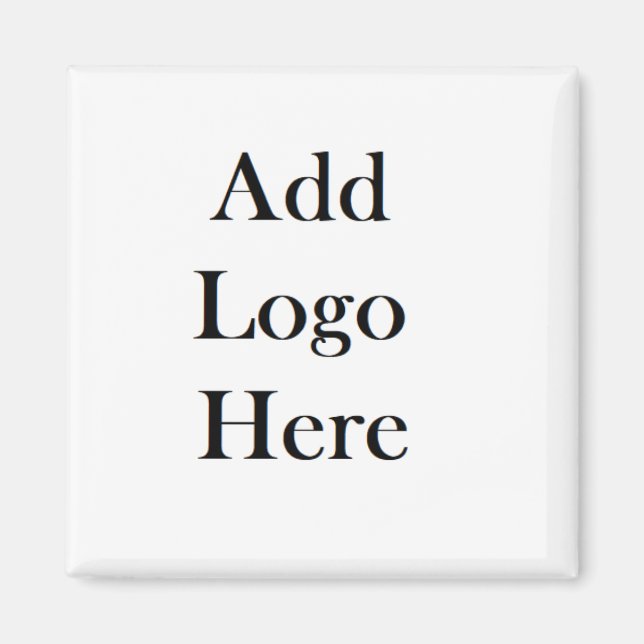 Íman Adicione seu logotipo a isto (Frente)