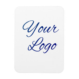 Íman adicione seu logotipo/design aqui texto simples e