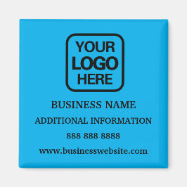 Íman Adicione seu logotipo simples, moderno Céu profiss