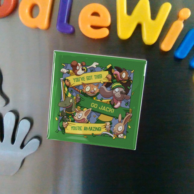 Íman Adicione seu nome Cartografia de Ventiladores de A (Criador carregado)