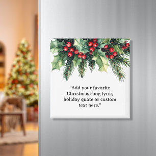 Íman Adicione Sua Própria Cotação Fabulosa De Natal