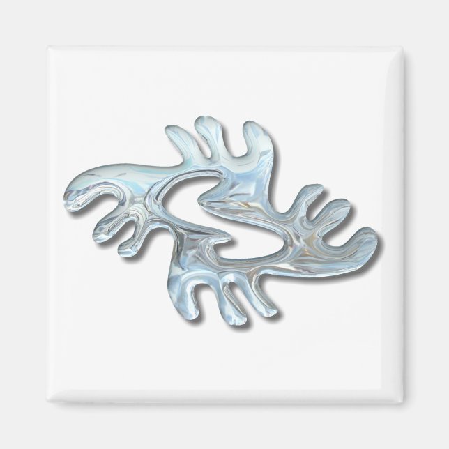 Íman Adinkra-peace-glass (Frente)