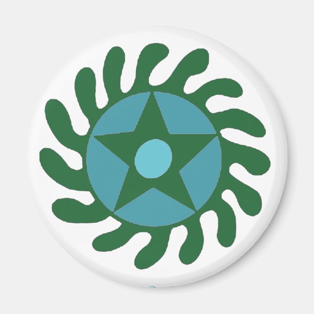 Íman Adinkra Sesa Wo Suban - Novos Começos (Frente)