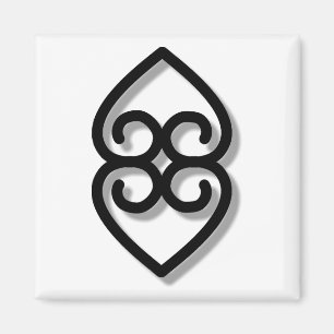 Íman Adinkra - Terra-BW