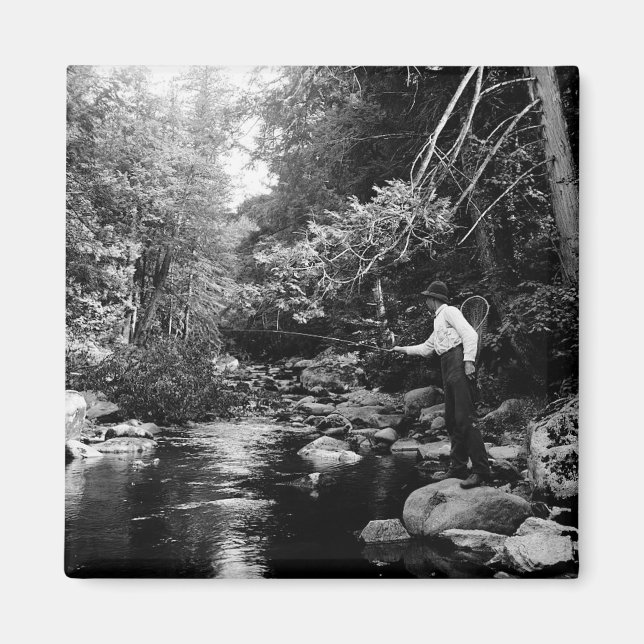 Íman Adirondack Fly Fisheries (Frente)