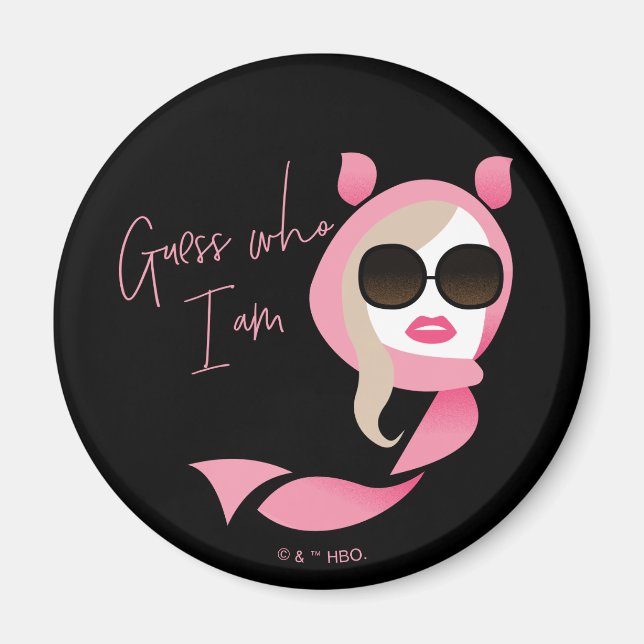 Íman Adivinha Quem Sou - O Lotus Branco (Frente)