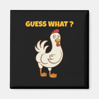 Íman Adivinhação Engraçada Bunda de Frango! Arte de Fra