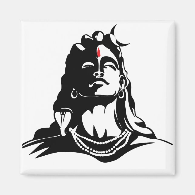 Íman Adiyogi Mahadev Om Namah Shivaya Hindu (Frente)
