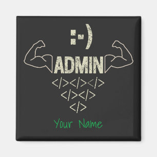 Íman Administrador Admin IT Sysadmin Computer Scientist
