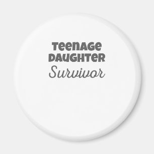 Íman Adolescente Sobrevivente Engraçado Mãe Pai Present