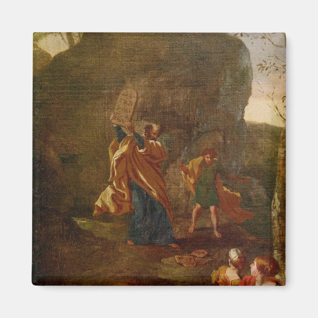 Íman Adoração do vitelo Ouro, antes de 1634 (Frente)