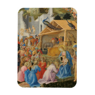 Íman Adoração dos Magos por Fra Angelico e Filippo 