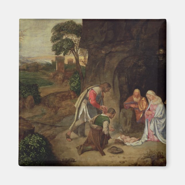 Íman Adoração dos Pastores, 1510 (Frente)