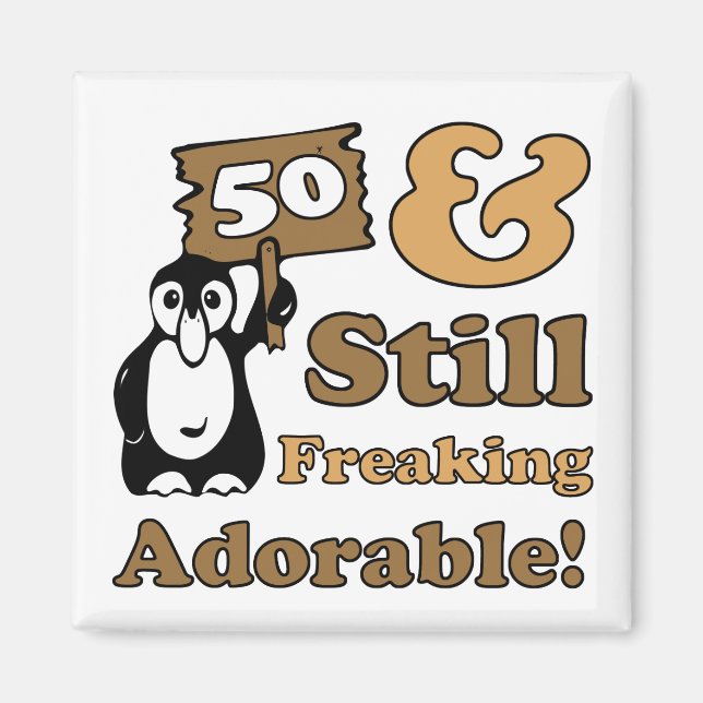 Íman Adorável 50º aniversário (Frente)