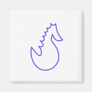 Íman Adorável Cavalo de Mar
