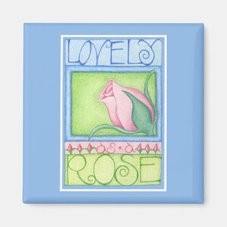 Íman Adorável como um Rosa Magnet