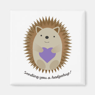 Íman Adorável Enviando-Lhe Um Hedgehog Hedgehug