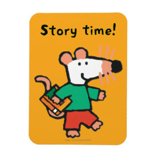 Íman Adorável Maisy ama ler