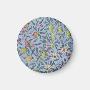 Íman Adorno Azul Romã Fruta William Morris
