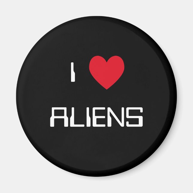 Íman Adoro Aliens (Frente)