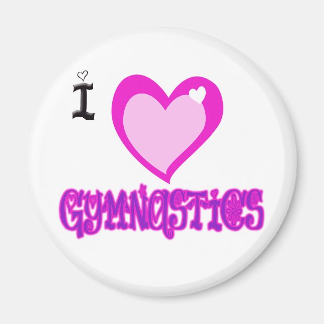 Íman Adoro GYMNASTICS (Frente)